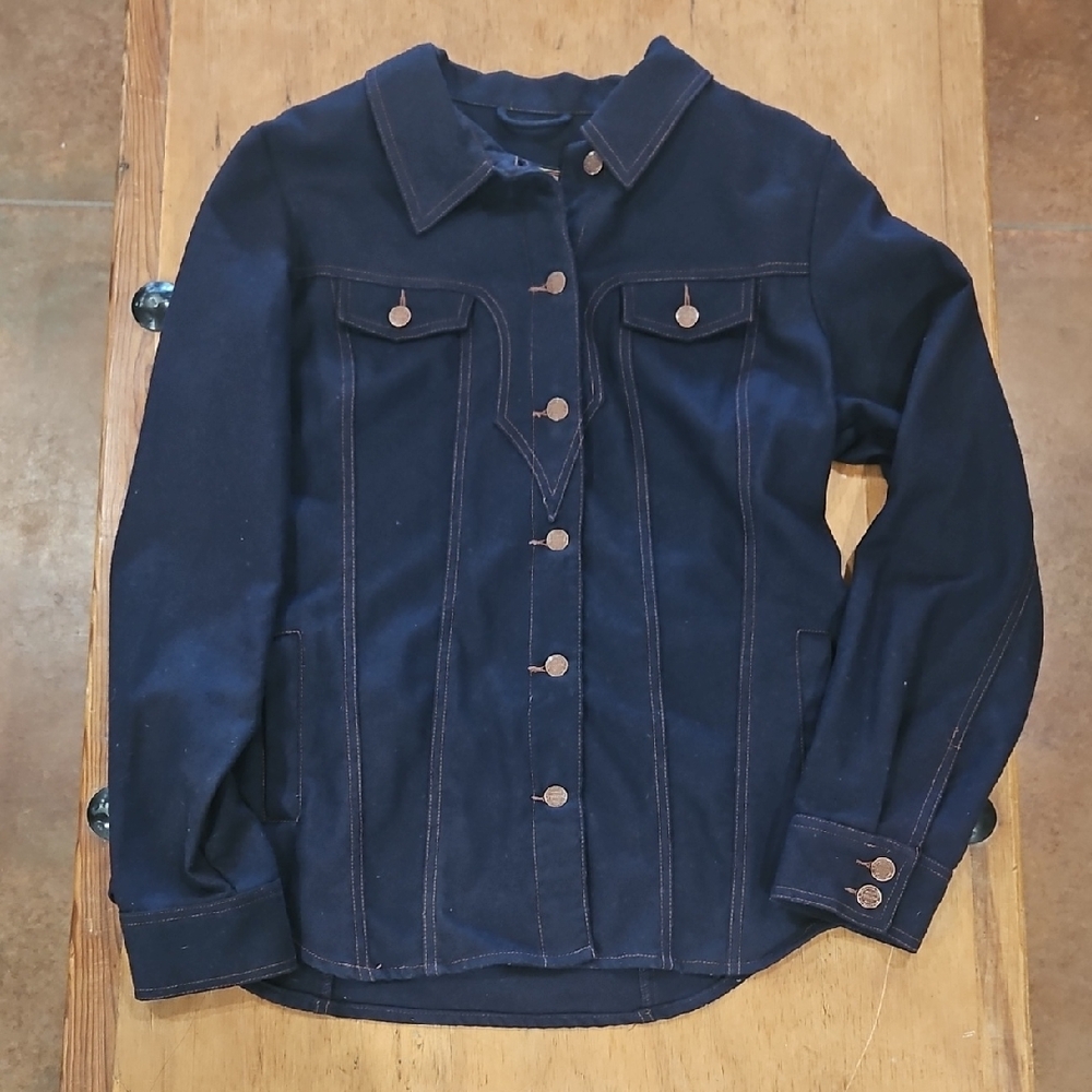 Pendleton Navy Button-Up Jacket - image 1